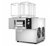MIDUOLAI Macchina per Ghiaccio A Forma di Fiocco di Neve Professionale, Macchina per Dessert Ghiacciati da Banco da 750 W, con Controllo A 9 velocità, Ideale per Ristoranti,Argento