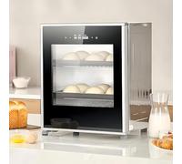 MIDUOLAI Nero,Lievitatore Elettrico da 40 Litri, Macchina per La Fermentazione di Pane, Yogurt E Impasto da Cucina, con Controllo di umidità E Temperatura, per Toast E Yogurt