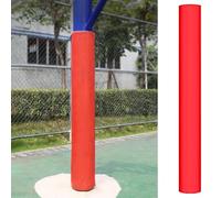 MIDUOLAI Rosso,in Dia165 mm,Copertura Protettiva per Palo da Basket per Esterni, Imbottitura di Sicurezza per Palo, Barriera Anticollisione, Protezione per Palo Parco Giochi/Garage Interrato