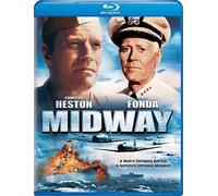 Midway (1976) (Blu-ray) Charlton Heston Henry Fonda James Coburn Glenn Ford