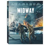 Midway (Blu-ray) Woody Harrelson Mandy Moore Patrick Wilson Dennis Quaid