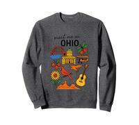 Midwest è i Migliori Simboli culturali Punti di Riferimento Felpa