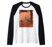 Midwest Gothic Aesthetic Rural Appalachia Vintage Vibes Maglia con Maniche Raglan