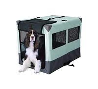 MidWest Homes for Pets Canine Camper Sportable, 91 cm, gabbia portatile per cani, telaio pieghevole, con finestre in rete, porta con cerniera, impermeabile, con imbottitura inclusa
