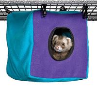 MidWest Homes for Pets Ferret Nation Cozy Cube, per gabbie per piccoli animali Ferret Nation e Critter Nation, misura 21,6 x 21,6 x 22,86 cm, modello NA-CB