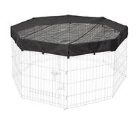 MidWest Homes for Pets Penna ottagonale per esercizi, in tessuto a rete, con protezione solare sulla parte superiore del cane, adatta a tutte le penne per esercizi New World, da utilizzare quando la