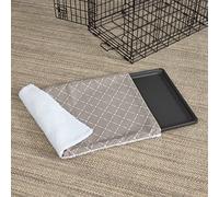 MidWest Homes for Pets Quiet Time - Copertura reversibile per cassa, 12,7 m, motivo a funghi, colore: Diamante/pile