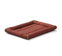 MidWest Homes for Pets QuietTime MAXX, Lettino per cani ultra robusto, resistente all'acqua e agli odori, con bordo rinforzato e fondo antiscivolo, adatto per gabbie da 61 cm, S, mattone