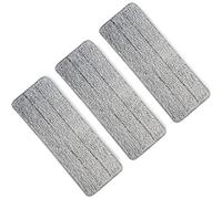 Midyb Mop Pads B0BR9RD2LN, B0BQTKRNG, 3 pezzi di ricambio per mocio in microfibra, per legno duro, marmo, piastrelle, 32 x 12,5 cm