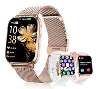 Miecgth Smartwatch Donna 1.83" TFT Orologio Donna con Chiamate Bluetooth Fitness Tracker 120+ modalità Sportive 24H Frequenza Fisiologia Femminile SpO2 IP68 Sonno per iOS Android (Oro rosa)