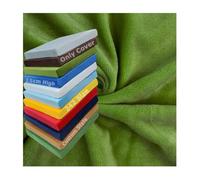 Miecoae Copri Cuscino per Panca su Misura di Ricambio Federe Panche Divano Interni Esterni Giardino Terrazza Federa Cuscini Copricuscini Sedili 15cm Altezza Peluche Velluto Inverno(160x50 cm)