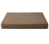 Miecoae Cuscino Dondolo Sospeso Impermeabile 80% 130/150/160/180 cm, 4/3/2/1 Posti, da Giardino, Cuscino per Panca Esterno Interno, Spesso 5cm, per Patio Cucina Panchina(Caffè,110x45 cm 43x18 in)