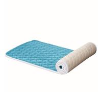 Miecoae Cuscino per Panca Flanella Custom 1,5cm Spesso, Antiscivolo, Adatto a Interno/Esterno(Blu,40x145cm 16x57in)