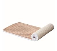 Miecoae Cuscino per Panca Flanella Custom 1,5cm Spesso, Antiscivolo, Adatto a Interno/Esterno(Cachi,30x180cm 12x71in)