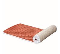 Miecoae Cuscino per Panca Flanella Custom 1,5cm Spesso, Antiscivolo, Adatto a Interno/Esterno(caffè,35x190cm 14x75in)