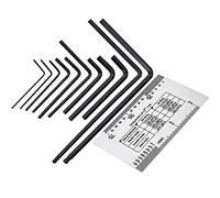 MIECOO - Kit di strumenti di riparazione per liutaio per chitarra, include 11 capotasto per chitarra, basso, ponte, capotasto, vite di regolazione, chiavi a brugola e righello per chitarra e basso