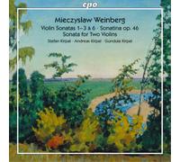 Mieczyslaw Wein Mieczyslaw Weinberg: Violin Sonatas 1-3 & 6/Sonatine Op. 46 (CD)