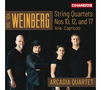 Mieczyslaw Wein Weinberg: String Quartets Nos. 10, 12 (CD) (PRESALE 05/06/2026)