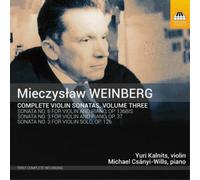 Mieczyslaw Weinberg Mieczyslaw Weinberg: Complete Violin Sonatas - Volume 3 (CD)