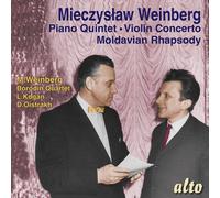 Mieczyslaw Weinberg Piano Quintet/Moldavian Rhapsody/Violin Concerto