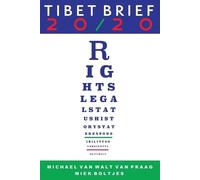 Miek Boltjes Michael Van Walt Van Praag Tibet Brief 20/20 (Tascabile)