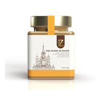 Miel bianco dalla Russia - 300g - 100% naturale, raccolto nelle foreste di Altai in Russia
