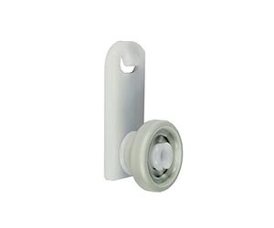 Miele 7649011 Supporto e Rotella per Il Cassetto Posate della Lavastoviglie, Ricambio Originale