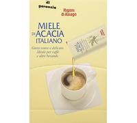 Miele Acacia Rigoni Dispenser Bustine 5 gr., Confezione da 100 bustine