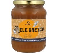 Miele Crudo di Grano Saraceno 1 kg - Gusto Terroso e Aroma Intenso - 100% Naturale, Non Filtrato e Non Pastorizzato - Direttamente dall'Alveare