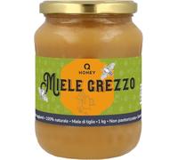 Miele Crudo di Tiglio e Fiori - Dolce e dal Sapore Delicato - Naturale, Non Pastorizzato, Non Filtrato e Non Riscaldato - Direttamente dall'Alveare - 1 kg