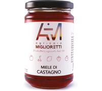 Miele Di Castagno Italiano 400 G, Puro E Artigianale Dal Gusto Amaro E Dalla Con