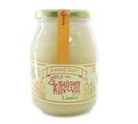 Miele Di Limone. Miele puro di api spagnole, 100% naturale. Gusto di note acide del limone. Artigianale prodotto nella zona della Cantabria, Spagna. Mieles puro d'api. Gourmet.