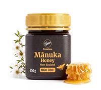 Miele di Manuka Gepp's Feinkost 250g I Elevata purezza I 500+ MGO | Da Taranaki I Nuova Zelanda I Superfood Manuka, cremoso e aromatico I Ricco di principi attivi naturali