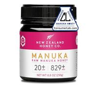 Miele di Manuka MGO 829+ UMF 20+, testato in laboratorio, crudo, 250g