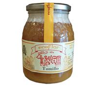 Miele di Timo. Miele puro di api spagnole, 100% naturale. Sapore forte ma gradevole. Artigianale prodotto nella zona della Cantabria, Spagna. Mieles puro d'api. Gourmet.