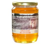 MIELE GRECO GREZZO 100% PURO - FIORE D'ARANCIO 960g - dai remoti prati e aranceti di Ilia e Argos