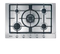 MIELE KM 2033 Piano cottura a gas con 5 bruciatori per la massima flessibilita nella cottura.