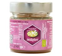 Miele millefiori estivo italiano biologico 250g, dal gusto dolce e intenso. Ideale su pane, bevande e dolci, prodotto con passione nel Piemonte biologico.