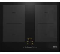 Miele Piano cottura a induzione KM 7465 FL in vetroceramica nero senza cornice da 60 cm