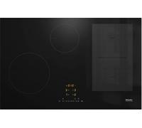 Miele Piano cottura a induzione KM 7474 FL in vetroceramica nero senza cornice da 80 cm