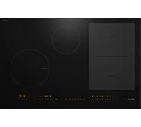 Miele Piano cottura a induzione KM 7679 FL in vetroceramica nero senza cornice da 80 cm