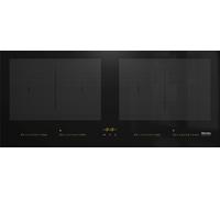 Miele Piano cottura a induzione KM 7684 FL in vetroceramica nero senza cornice da 90 cm