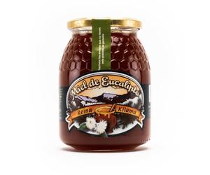 Miele puro d'api. Miele di Eucalipto. Miele 100% di origine Spagnola in contenitore da 500 grs. Miele ricavato dal nettare dei fiori dell'albero di eucalipto. Colore ambrato scuro con note verdi.