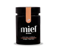 Miele puro d'api. Miele di leccio e quercia biologico 450g. Miele d'api Naturale e Biologico al 100%. Prodotto artigianale di propria raccolta. Sapore legnoso/Aroma intenso. Miel de Leon, Spagna.