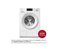 MIELE WSD 383 WCS LAVATRICE, Caricamento frontale, 9 kg, 11 programmi, Profondità 64,3 cm, Giri 1400 rpm, Bianco, livello rumorosità centrifuga 72 dB(A