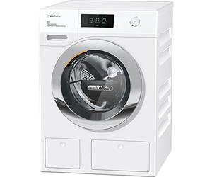 Miele WTW 870 WPm Lavasciuga WT1 a Carica Frontale 9/6 Kg, con PowerWash 2.0, TwinDos, QuickPower, Single Wash&Dry, CapDosing, SteamCare, Miele@home i Efficienza Energetica D, Bianco Loto