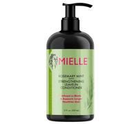 Mielle Organics Mielle/Menta al rosmarino rinforzante/Balsamo senza risciacquo/Olio per il cuoio capelluto / (Confezione da 1), Assortimento di 2 pezzi, 414,0 ml