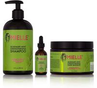 Mielle Organics Rosmarino Rafforzamento Shampoo & Maschera & Cute Olio Set