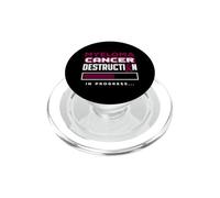 Mieloma Cancro Distruzione In Progress Nastro Borgogna PopSockets PopGrip per MagSafe