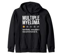 Mieloma multiplo Valutazione a una stella Consapevolezza del mieloma multiplo Felpa con Cappuccio